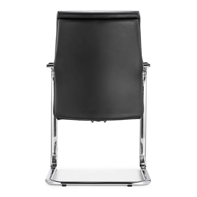 CA-V Series Black Office Visitor Chair with Armrest CA-V Series Black Office Visitor Chair with Armrest