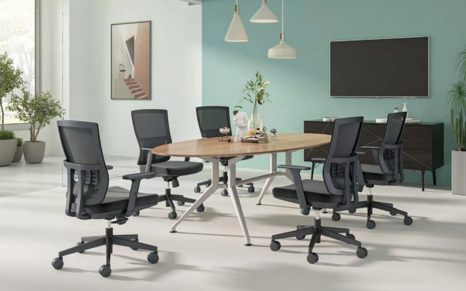 Office Chair with Armrests