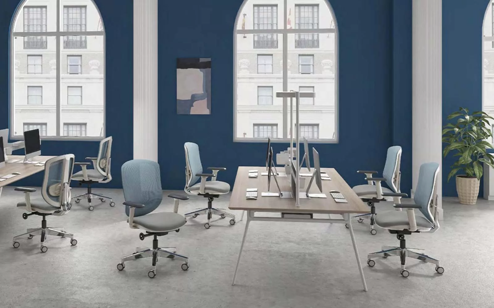 Office Chair with Lumbar Support