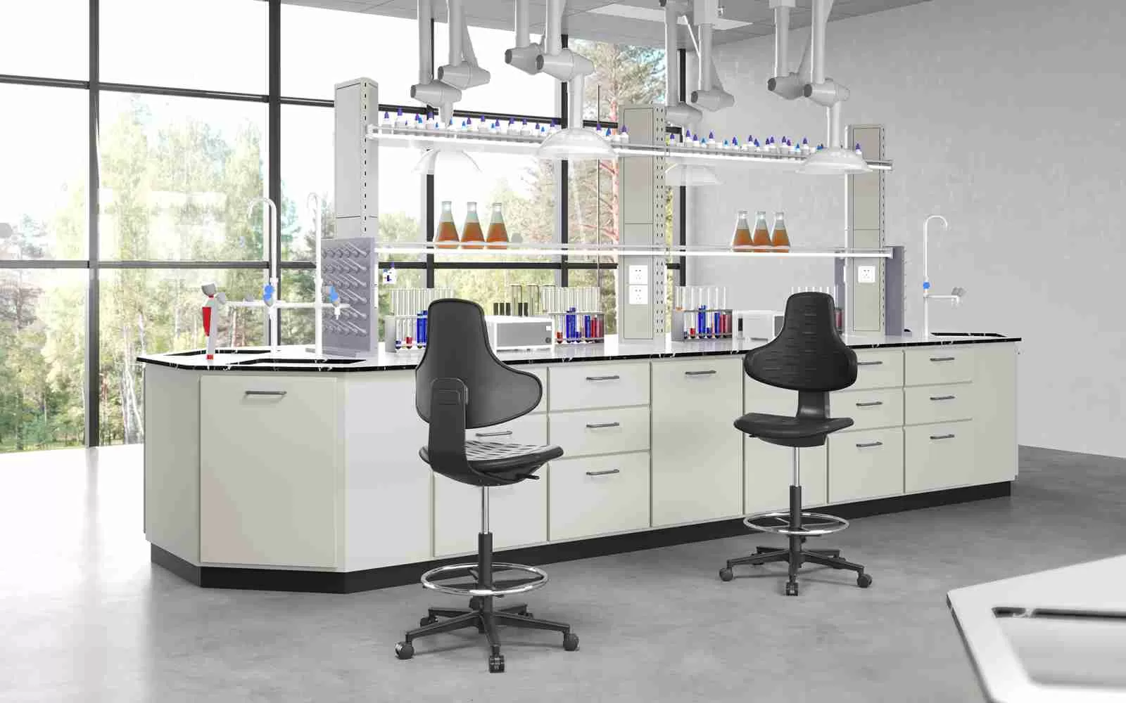 Rolling Laboratory Chair